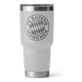 thumbnail image 1 of Vaso Térmico de Acero Inoxidable WAALS Munchen 30oz Blanco, 1 of 2