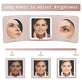 thumbnail image 5 of Espejo De Maquillaje Luz Tríptica Aumento 5x/10x LED Eo Safe Imports Rosa, 5 of 5