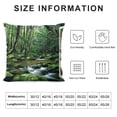 thumbnail image 5 of Orinice Trees Graphic Decorative Cushion Throw Pillow Cover Aesthetic Decor Home Couch Living Room Bed Sofa 1PC 22x22in, 5 of 5