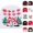 A, variant on Kamentoy Unisex Christmas Knit Beanie Hat Soft Stretchy Festive Pattern Winter Holiday Cap for Men Women Christmas Party Daily Outdoor Cold Weather Wear