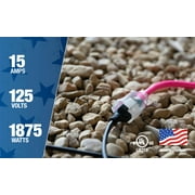 Southwire 2578SW000A 12/3 50' Neon Pink All Purpose Extension Cord