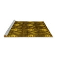 thumbnail image 2 of Ahgly Company Machine Washable Indoor Rectangle Oriental Yellow Modern Area Rugs, 5' x 8', 2 of 4