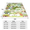 thumbnail image 2 of Keroppi Fleece Blanket Super Soft Cozy Throw Blanket 80"X60", Lightweight Fuzzy Comfy Flannel Blanket Warm Plush Throw Blankets For Couch, Sofa, Bed, 2 of 8
