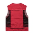 thumbnail image 2 of Men's Utility Vest Fishing Safari Vest Summer Travel Vest with Pockets Mesh quick drying Vest, 2 of 9