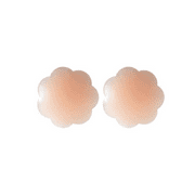 Perfect Sculpt Women's Pasty Cover - Beige Reusable Adhesive Invisible Silicone 1 Pair | Nipple Cover | Beige
