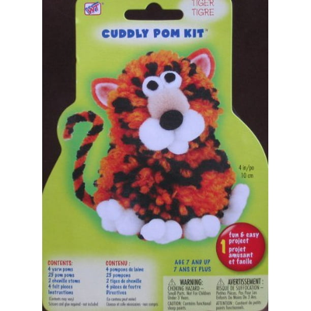 Cuddly Pom Tiger - Walmart.com
