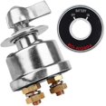 thumbnail image 1 of 12v Battery Isolator Switch High Current Disconnect Switch Battery Switch For Car Boat Truck, 1 of 5