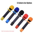 thumbnail image 4 of Graflsoa Muslady Microphone Protection Kit with Foam Windscreen, Silicone Grip Ring, and Shockproof Tail Cover in Blue, 4 of 5