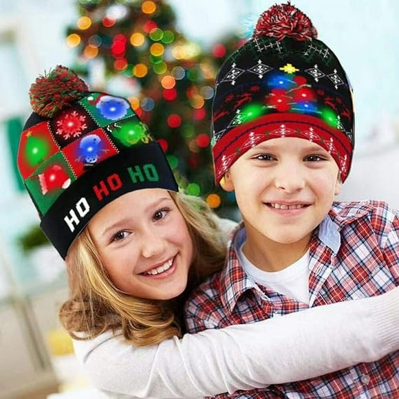 1pc Christmas Hat Beanie Hat White Elephant Gifts Funny Gag Gifts Novelty Party Favors Women Men Adults KidsChristmas Knitted Hat Santa Hat Santa Knitted Hat Santa Beanie Wool Christmas Caps