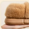 thumbnail image 6 of Capybara Slippers, Cute Stuffed Capybara Slippers, 6 of 6