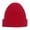 Red, variant on Opolski Ear Flap Letter Print Thickened Warm Winter Hat Unisex Solid Color Riding Knitted Beanie Cap Costume Accessories Wine Red