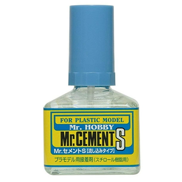 Mr. Cement S (MC129) Plastic Model Kit Glue 