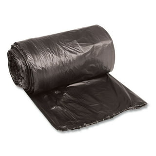 Earthsense Commercial Recycled Large Trash and Yard Bags 33gal .9mil 32.5 x 40 Black 80/Carton