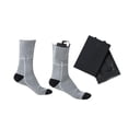 thumbnail image 2 of Calcetines calefactables,Calcetines térmicos eléctricos lavables para hombre y mujer,Calcetines calefactables para acampar,hacer senderismo,esquiar y Temperatura constante gris, 2 of 8