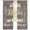 Espresso, Cream, Gray, Silver, variant on Colorful Spoon Knife Kitchen Sheer Curtains 63 Inches Long, Rustic Grey Wooden Light Filtering Window Curtains for Living Room/Bedroom, Rod Pocket Voile Sheer Curtain Drapes, 52"W x 63"L, 2 Panels