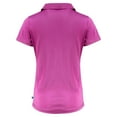 thumbnail image 3 of Women's Cutter & Buck Pink Baltimore Orioles Daybreak Eco DryTec Recycled V-Neck Polo, 3 of 3