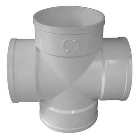 Pvc Hub - GENOVA Cross, PVC, 4in., Hub 43240