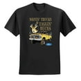 thumbnail image 2 of Wild Bobby, Driving Trucks and Taggin Bucks Retro Ford F150 Hunting, Cars and Trucks, Men Graphic Tee, Black, Large, 2 of 4
