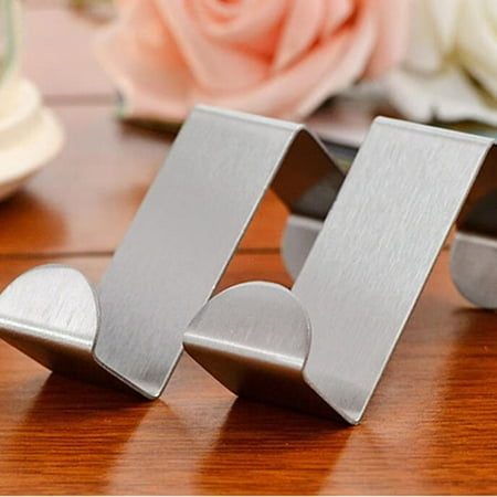 

Womail Black and Friday Deals 2PC Door Hook Kitchen Cabinet Clothes Hanger