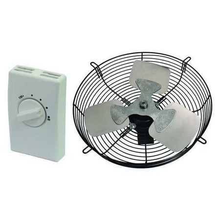 

1PACK Dayton 347HY1 Attic Ventilator Kit Gable Mount 16 dia Hz: 60