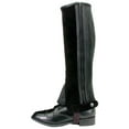 thumbnail image 2 of Tough1 Suede Leather Half Chaps X-Large Black, 2 of 2