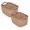 A043 Coffee 8.3x5.5x4.3" 2Pack, variant on 2Pcs Woven Storage Boxes Are Suitable For Storing All Kinds Of Items Home Textile Storage 8.3x5.5x4.3"