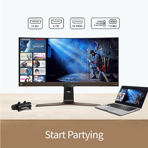 BenQ EW3880R Premium Curved Ultrawide Monitor 38
