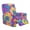 Tie-dye Purple Yellow, variant on Renewold Western Cowboy Cactus Cute Oversized Recliner Cover Stay in Place Lazy Boy Recliner Chair Cover 4 Pieces Washable Reclining Seat Cover for Home Living Room Decoration