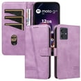 thumbnail image 1 of Phone Case for Motorola MOTO G54 5G Magnetic PU Leather Card Slots Durable Wallet Cover, 1 of 5