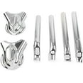 thumbnail image 1 of Motorcycle Rear Swingarm Axle Covers Kit 6Pcs for Harley for Softail FXST FLSTC FXS FLS FLSTF FLSTFB FLSTN(Black), 1 of 5