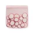 thumbnail image 1 of Bolsa de almacenamiento reutilizable de silicona W&P Porter Sandwich 1L Blush, 1 of 6