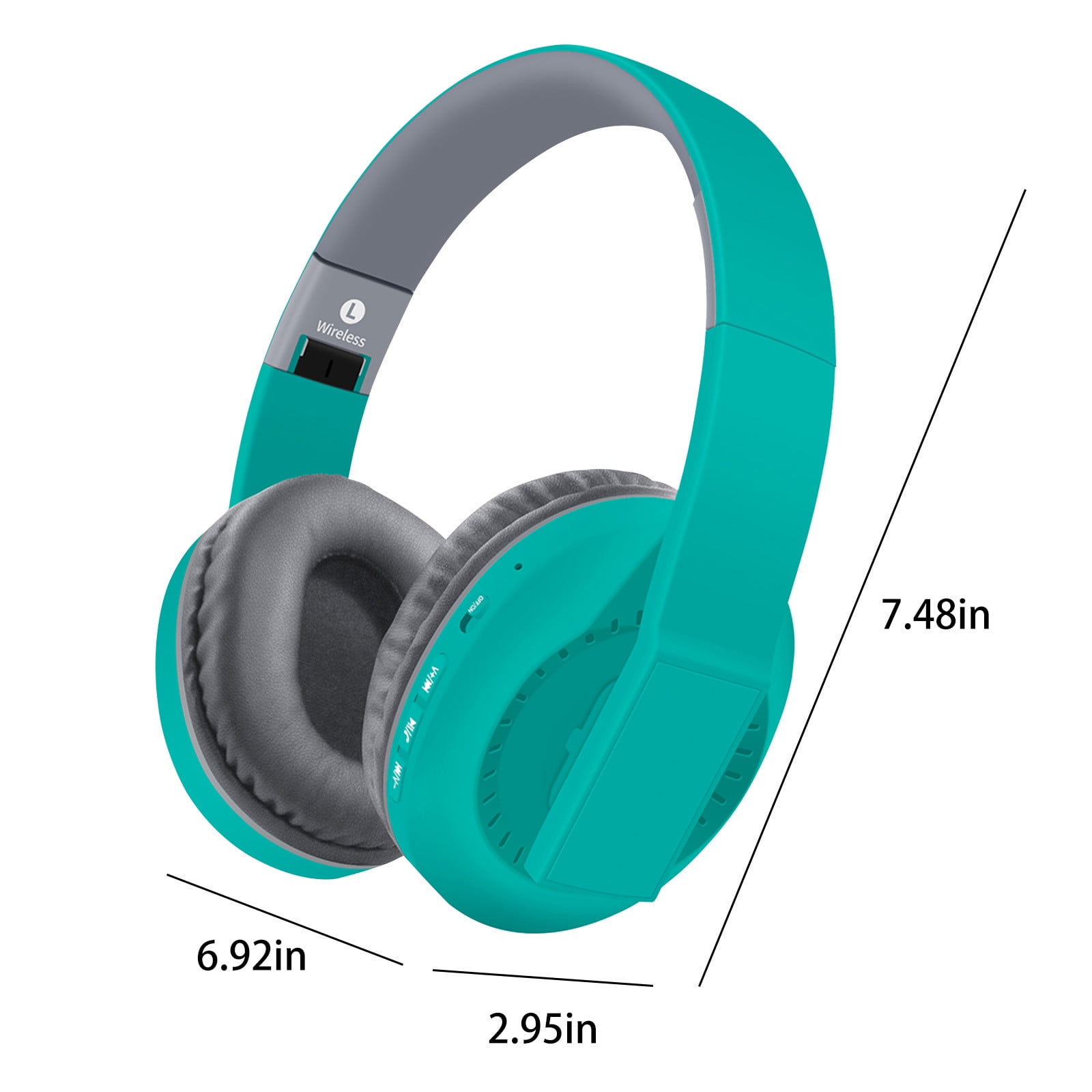 Bluetooth Earbuds Headset – 5.3 Wireless Bluetooth Headset, Full-Ear Heavy Plug-In Card, Foldable And Telescopic Plug-In Cable For Communication