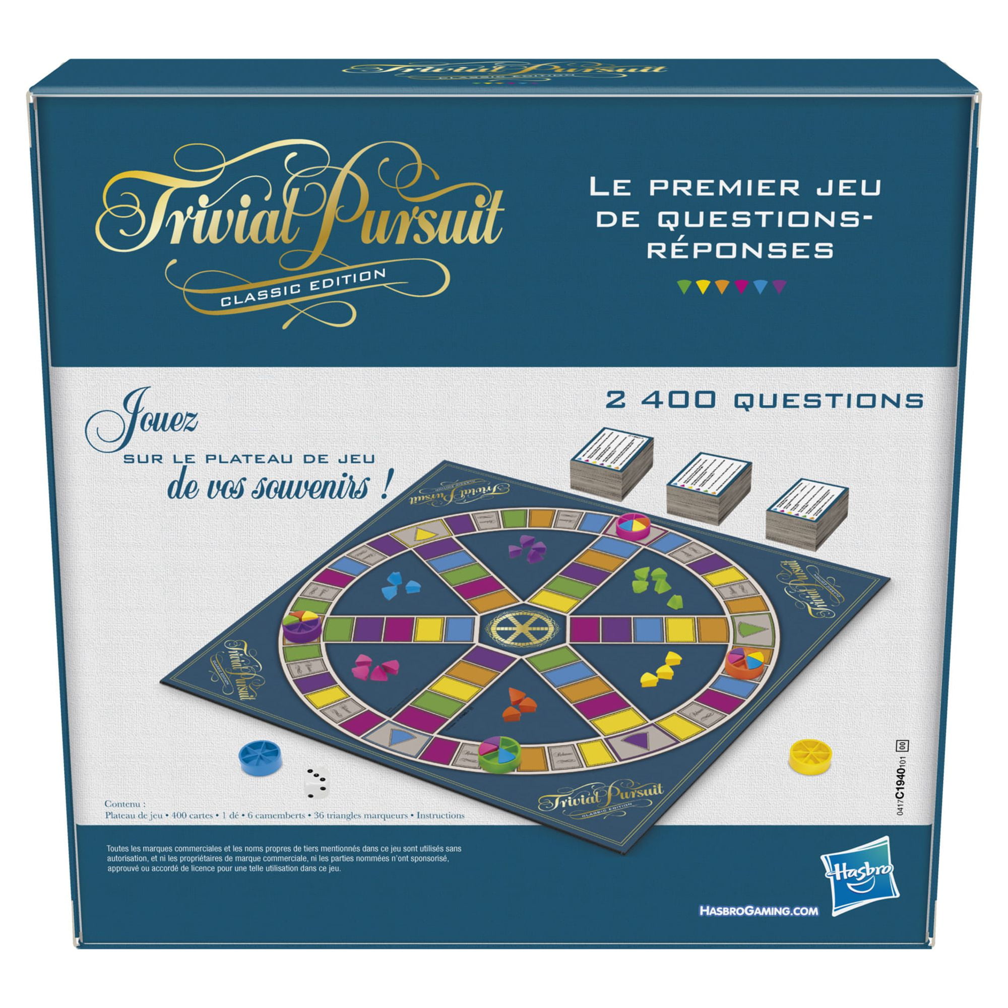Trivial Pursuit 2023 Calendar: 2000s Edition - Hasbro
