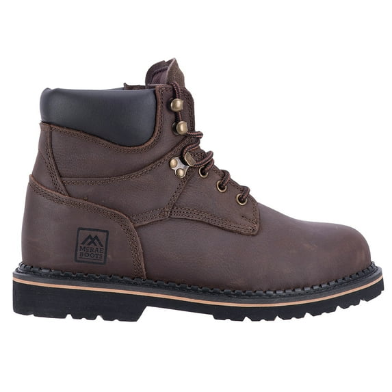 McRae 6 Inch Soft Toe Mens Work Safety Shoes Casual - Brown