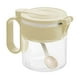 thumbnail image 3 of pstuiky Compartimento de almacenamiento de gran capacidad para condimentos, botella de condimentos, tapa abatible con asa de cocina doméstica, 3 of 5