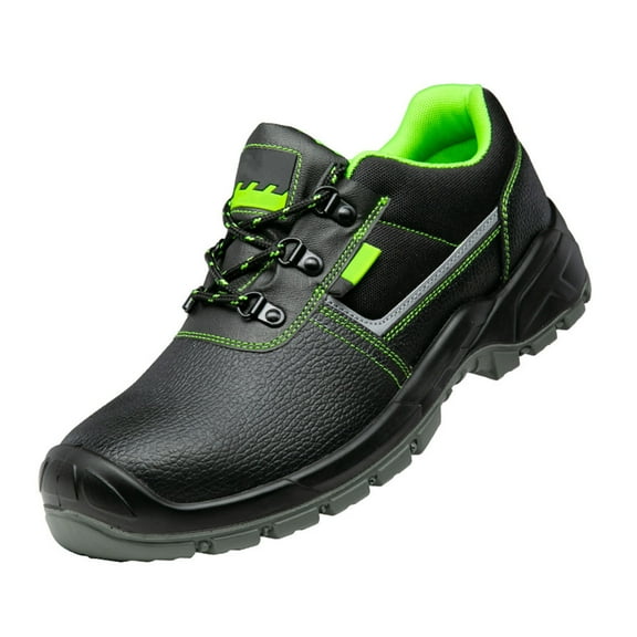 Safety Shoes Men Women Lightweight Work Shoes Sporty Breathable Steel Toe Shoes Non-Slip