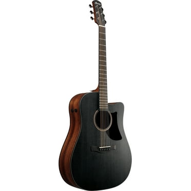 Ibanez AAD190CEWKH Advanced Acoustic-electric Guitar - Weathered Black