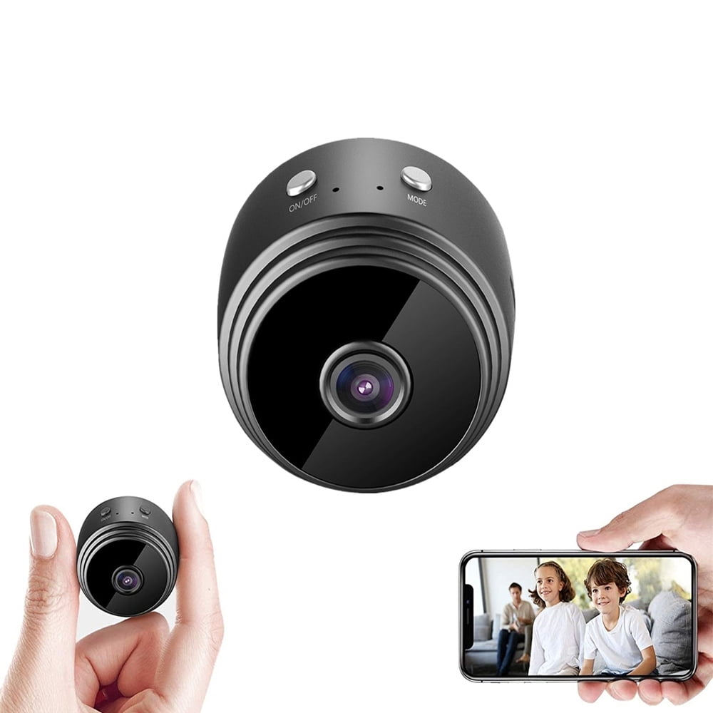 Mini HD 1080P Wireless Hidden Camera,Home WiFi Remote Security Cameras,Smart Motion Detection ,Instant Push Notifications, Remote Playback,Magnetic Feature,Night Vision Spy Camera hq image