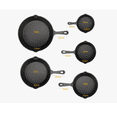 thumbnail image 2 of Sartenes de Hierro Fundido Modelo Negro 7 Piezas, 2 of 4