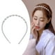 thumbnail image 5 of Diadema brilnte para mujeres niñas aro de cabellero fino moda Barrette accesorio cabeza - B B BLESIY Diadema de perlas, 5 of 8