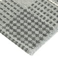 thumbnail image 5 of Better Homes & Gardens 5' x 7' Plaid Woven Reversible Outdoor Rug, Gray, Polypropylene, 5 of 6