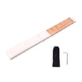 thumbnail image 3 of 6 strings Pocket Guitar , ,with Storage Bag Portable Fretboard Practice Folk 4 Fret 6 Fret for Beginner ,Guitar Lovers Practice White 6 Fret, 3 of 8