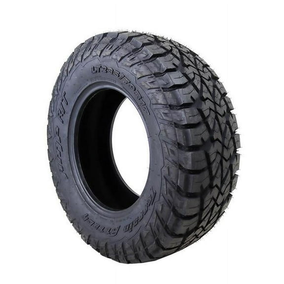 AMP Tires AMT33-125022AMP-RTF 33 x 12.50R22LT Terrain Attack Tire for R-T 114Q LR F