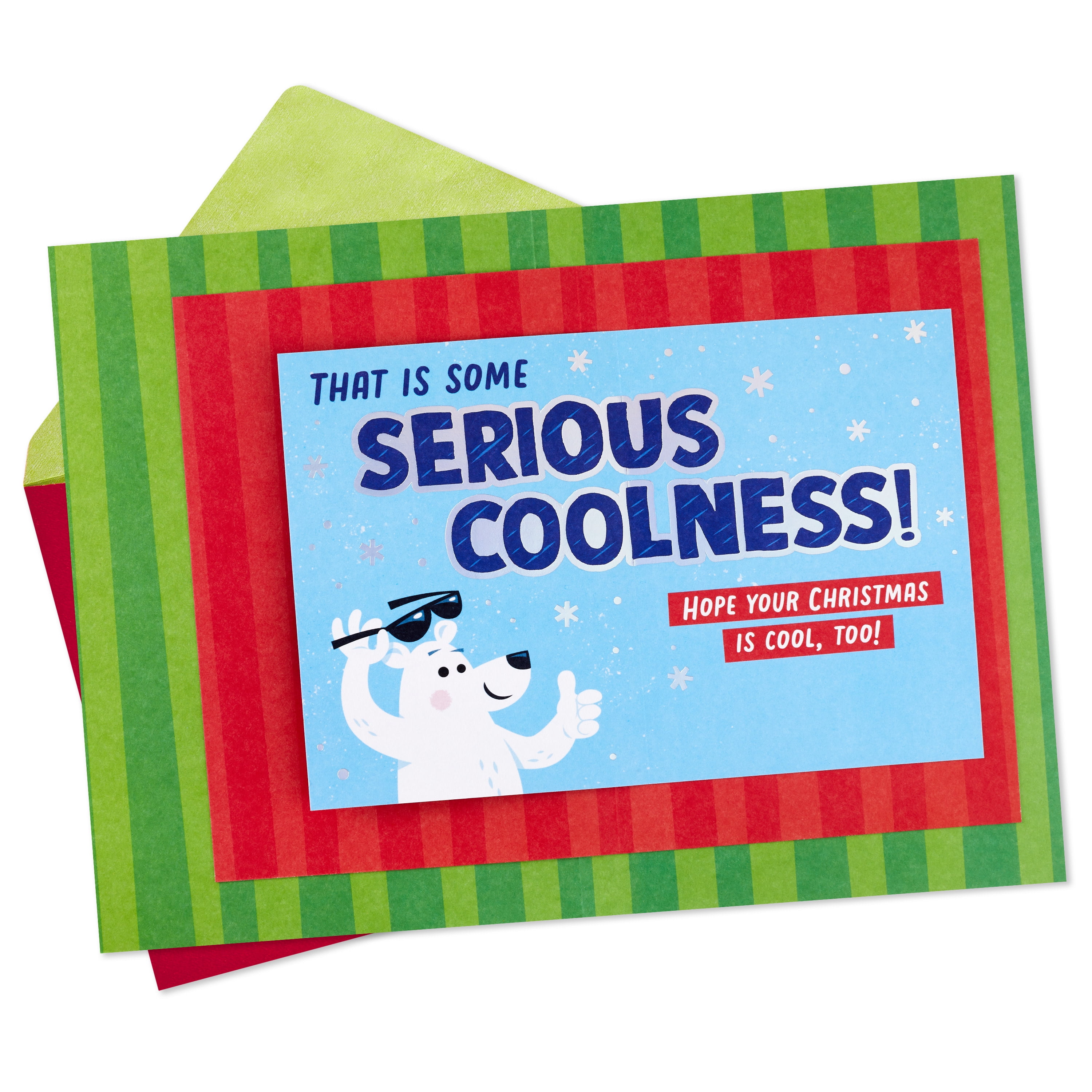 Hallmark Christmas Greeting Card for Grandson (You're Cooler than a Polar Bear)
