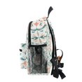 thumbnail image 4 of FORMRS School Backpack with Front Zippered Pocket 12" Student Travel Daypack, Green Geometric Pattern, 4 of 6