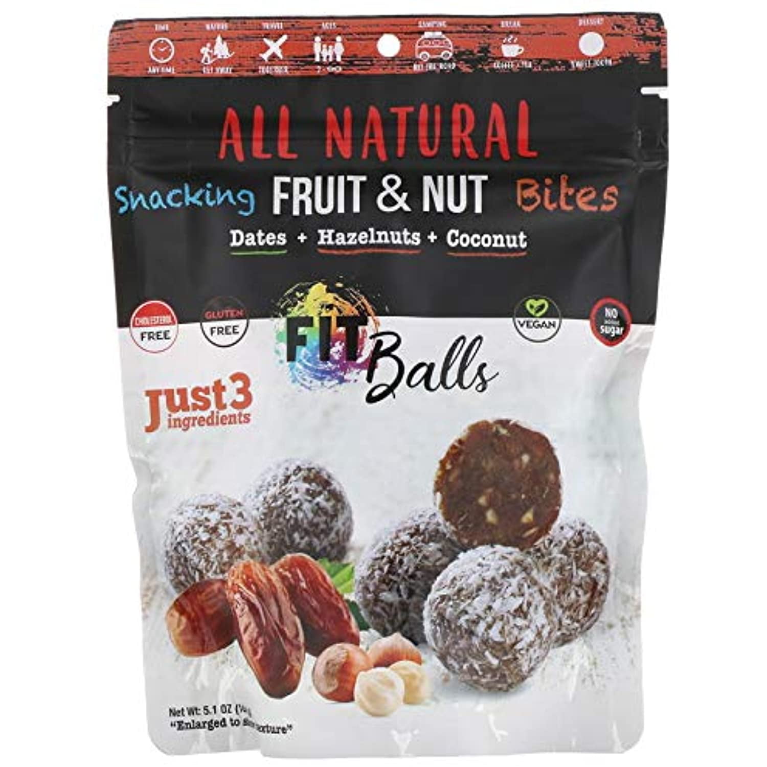 Sun & Swell - Fruit & Nut Bites With Lemon & Coconut, 1.6 oz