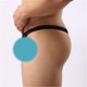 thumbnail image 3 of Men Striped Pouch T Back Ropa Interior - Negro, METRO Salvador Sheer Mesh Underpants, 3 of 9