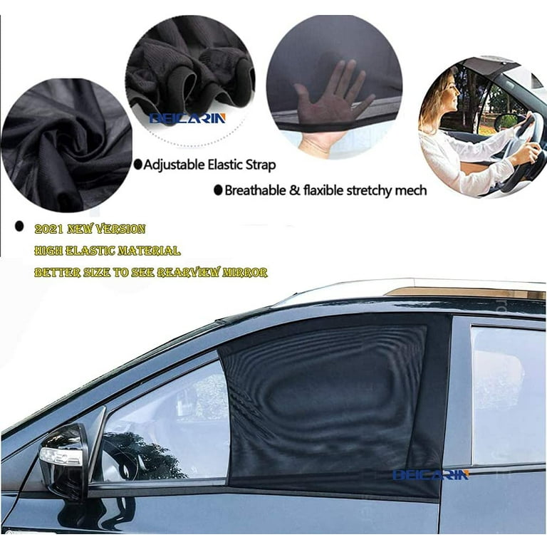Unique Bargains [SET Of 6] Car Sun Shade Side Window Sun Shades For Windows Car Visor Protect Baby And Pet