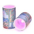 thumbnail image 7 of Yayeee Flameless Candles with Remote Flickering Battery Operated Multi Color Changing, Sea Window, 7 of 7