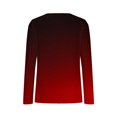 thumbnail image 5 of LYXSSBYX Long Sleeve Shirts for Women Women's Casual Gradient Long Sleeve V-Neck Tops, 5 of 5